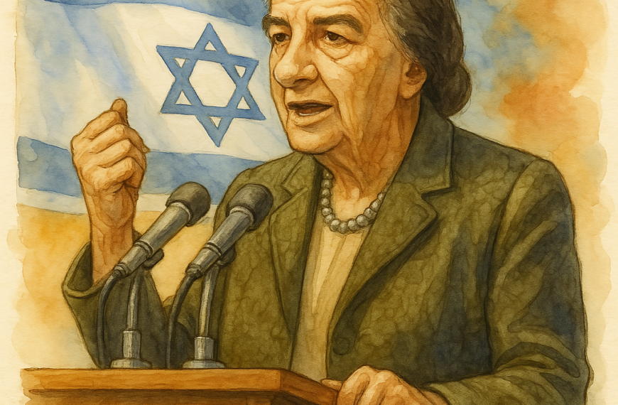 Salvando Israel salvaremos al pueblo judío, Golda Meir