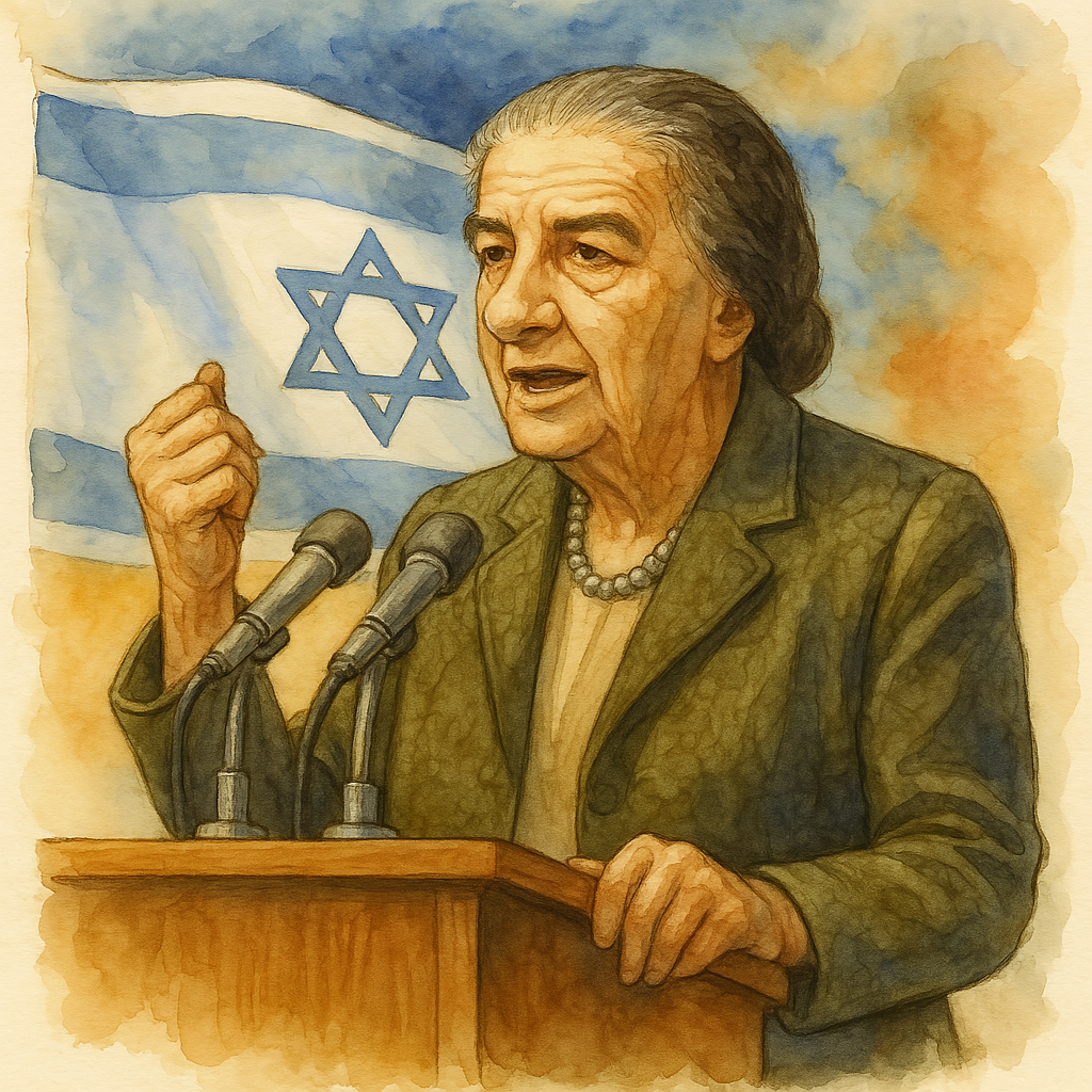 Salvando Israel salvaremos al pueblo judío, Golda Meir