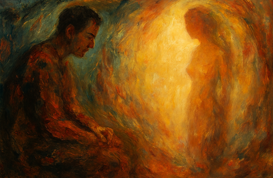 El hombre que aguarda lo femenino