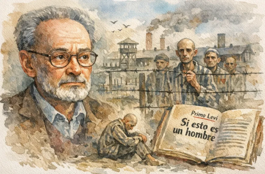 12 frases de Primo Levi sobre el Holocausto paginasvivas