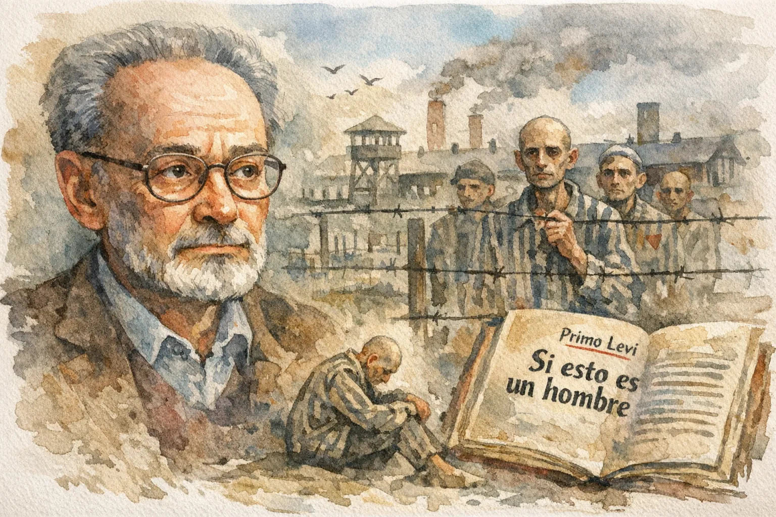 12 frases de Primo Levi sobre el Holocausto paginasvivas